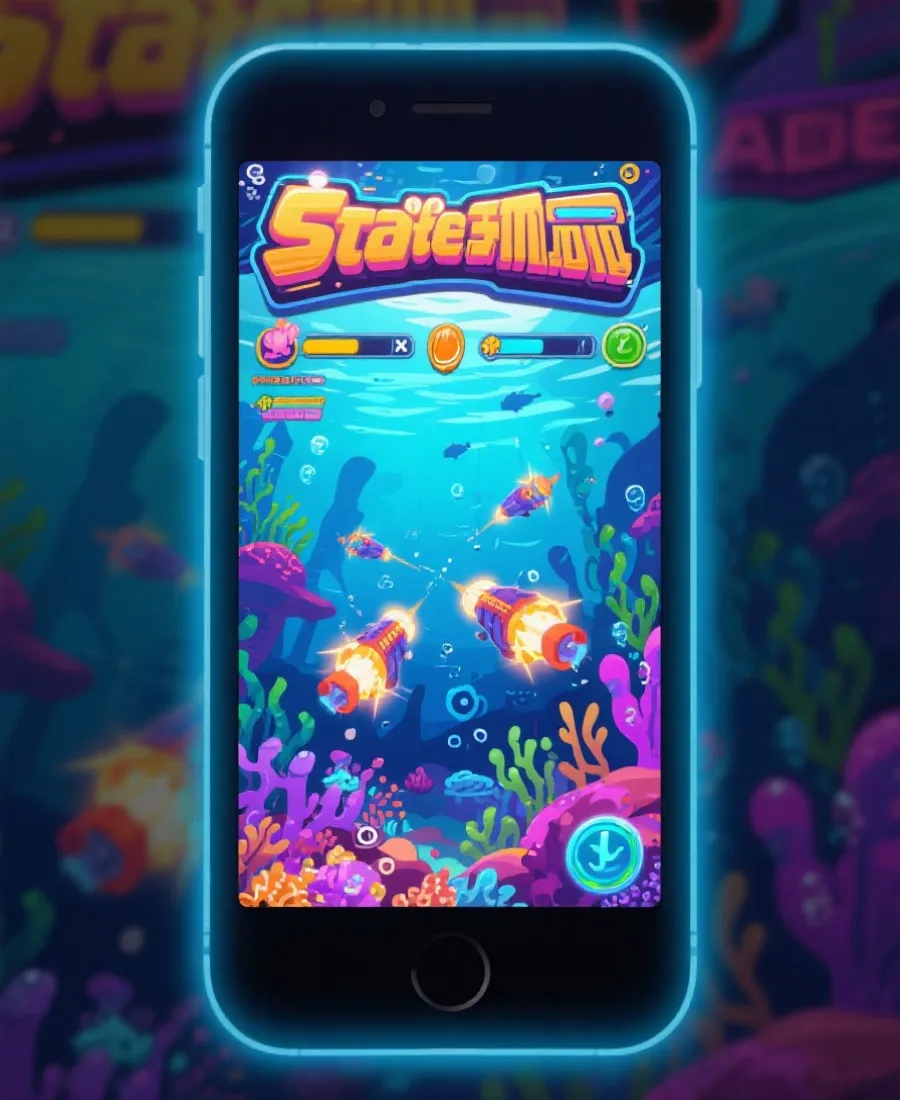 街机捕鱼官方正版大厅游戏画面展示